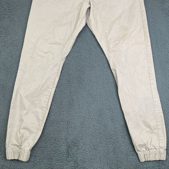 Zanerobe Sureshot Jogger Pants Mens 34 Slim Fit Sandstone Drop Crotch - Picture 3 of 12